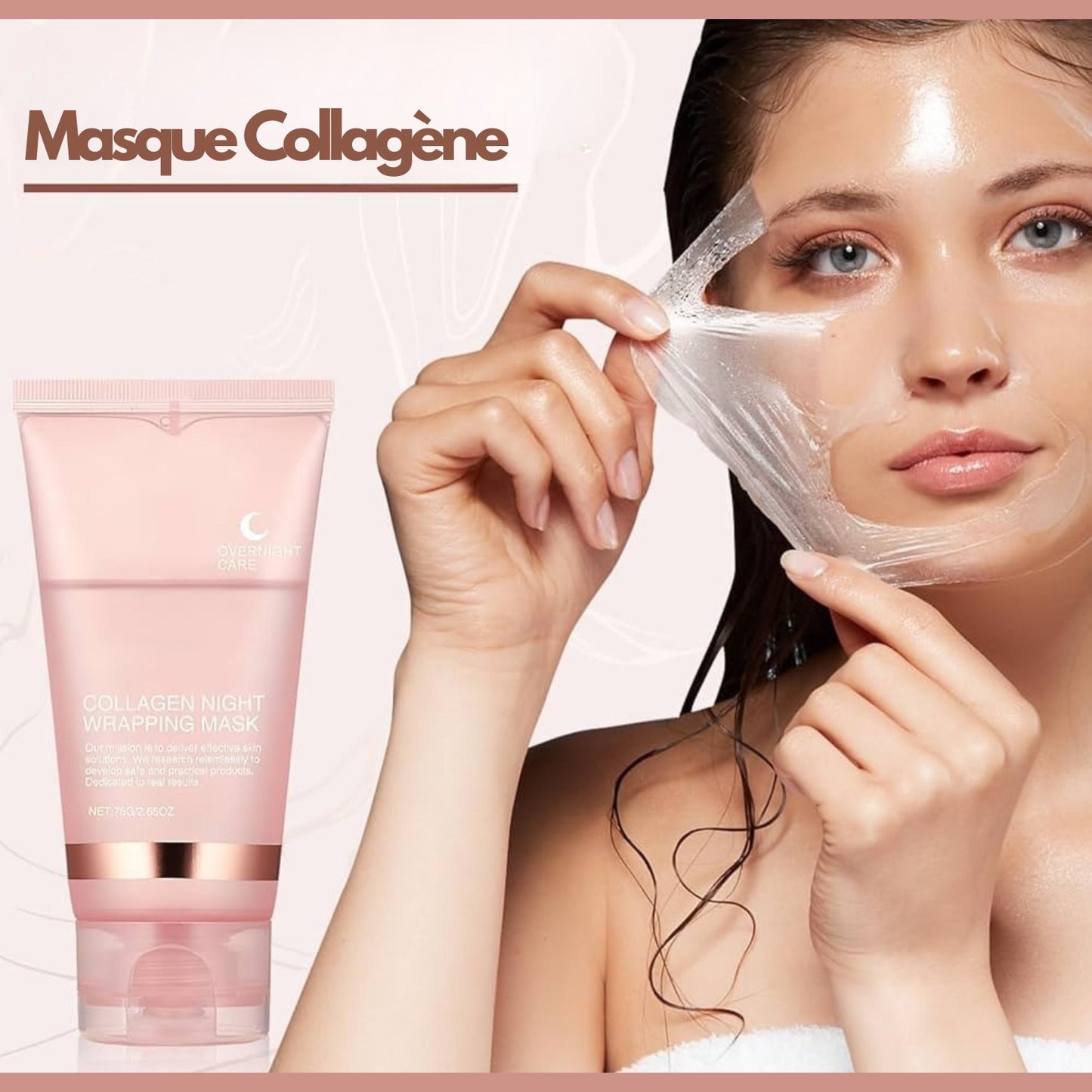 Masque de nuit au collagène