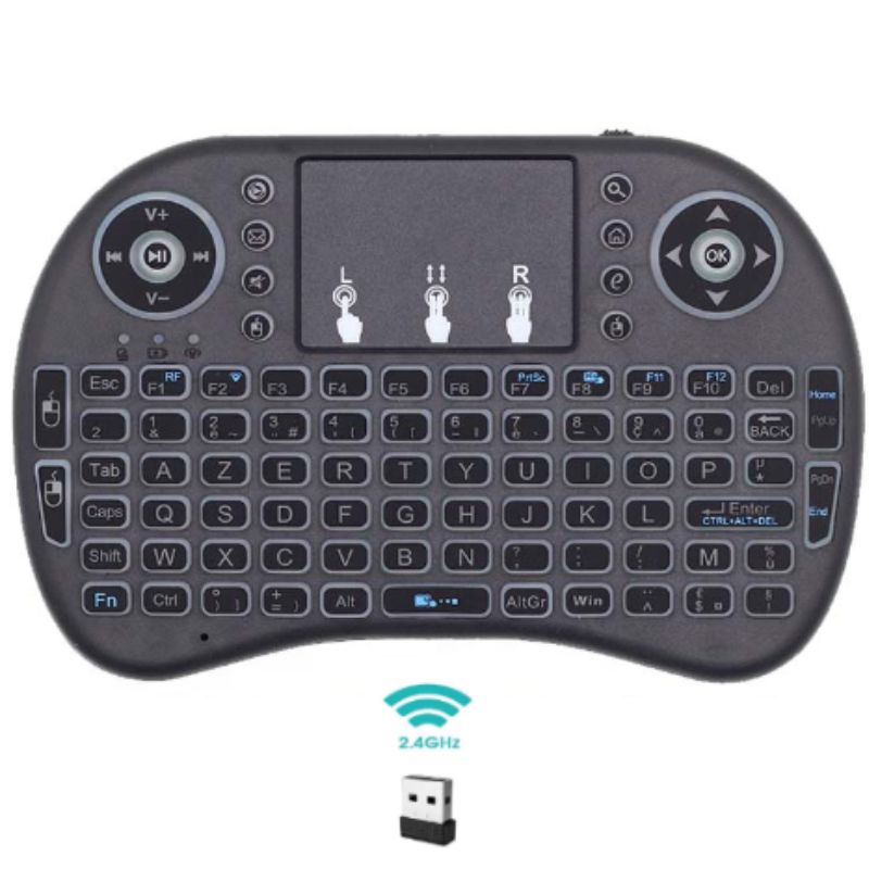 Mini clavier tactile universel sans fil pour PC TV Box