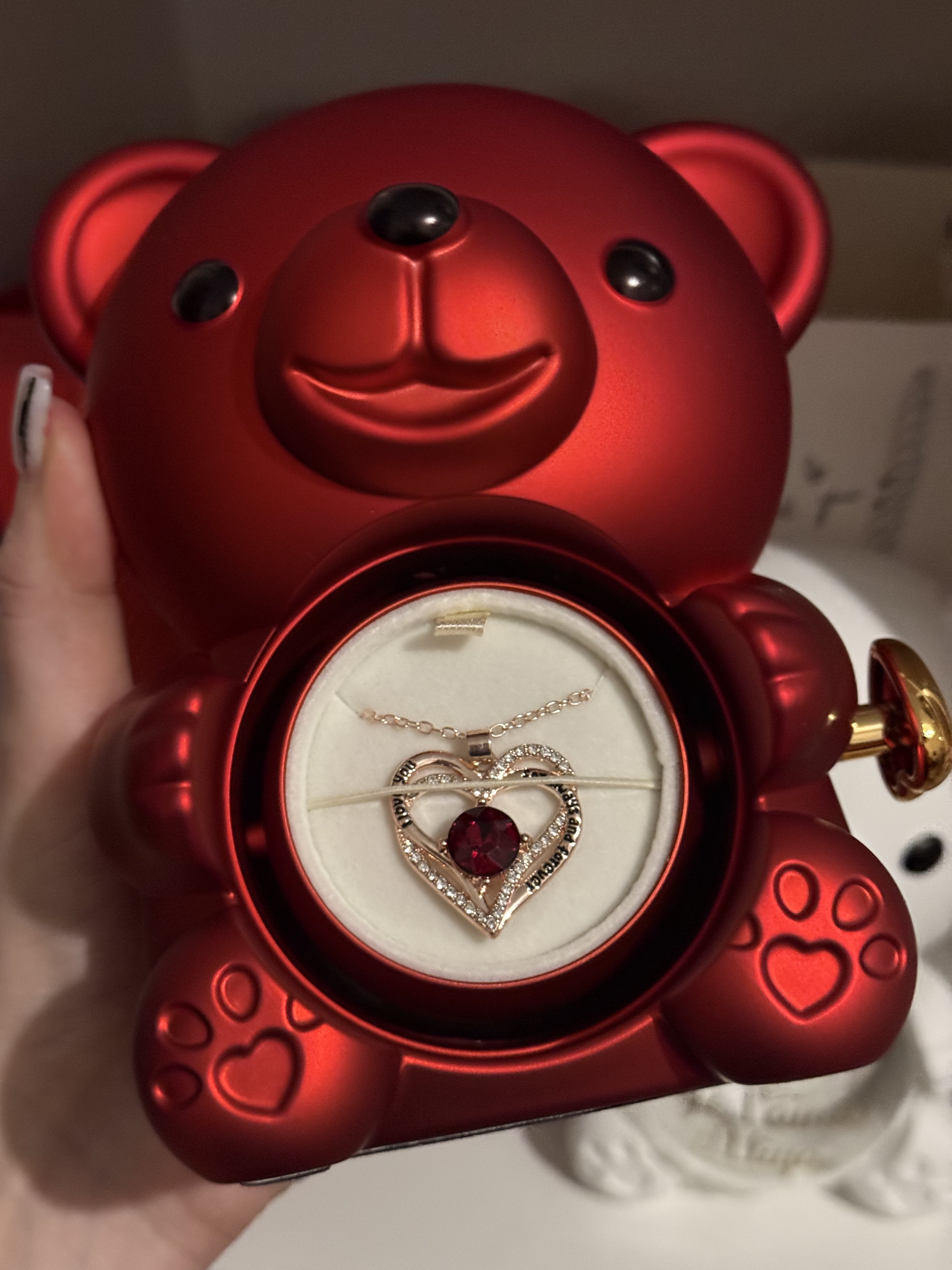 Nounours Éternel: L'Ours en Rose Stabilisée qui Ne Fane Jamais-SE