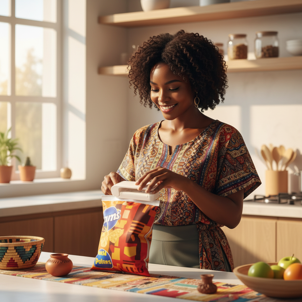 Mini Scelleur Portable - Gardez Vos Aliments Frais Plus Longtemps