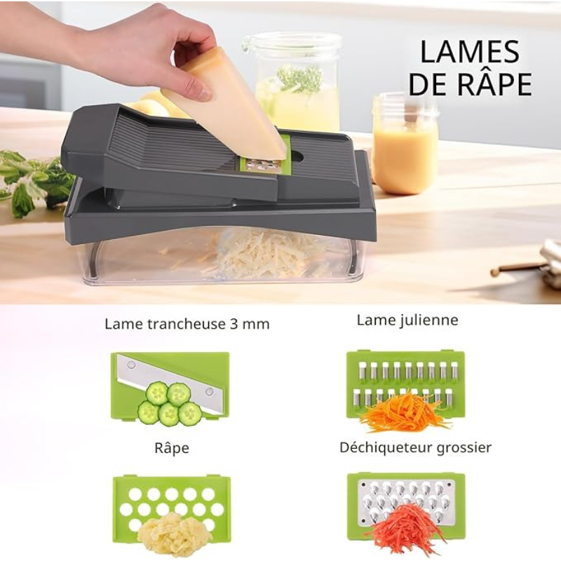 Coupe légumes 16 en 1